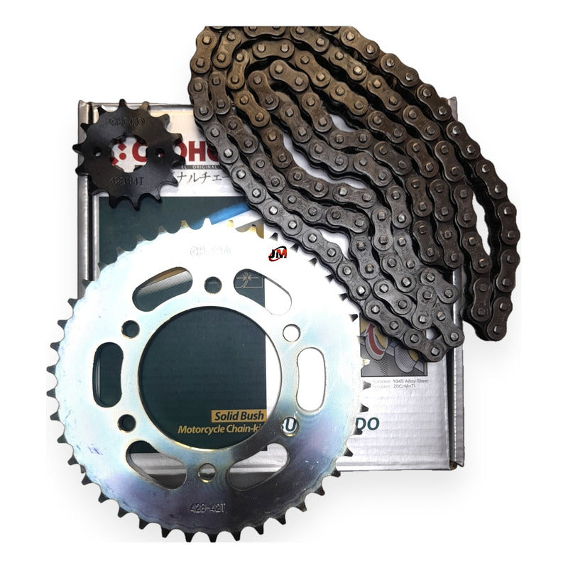 Kit Arrastre Sz-r /sz-rr (14x42) /428hs-132l Choho Plateado