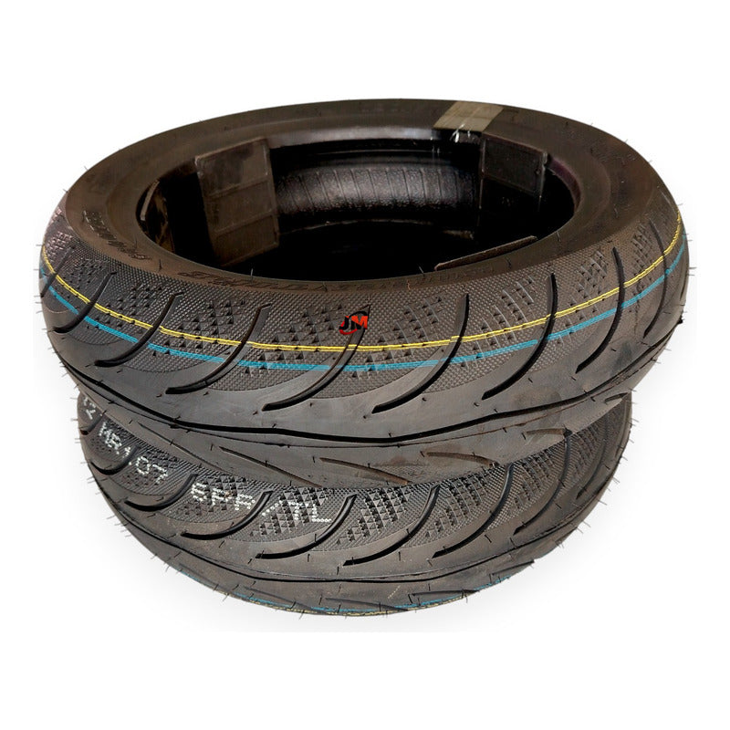 Llantas 130/70-12 Y 120/70-12 Queen Mr107 Combo Tl