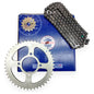 Kit Arrastre Raider 125 /125 Fi Tvs Original Plateado