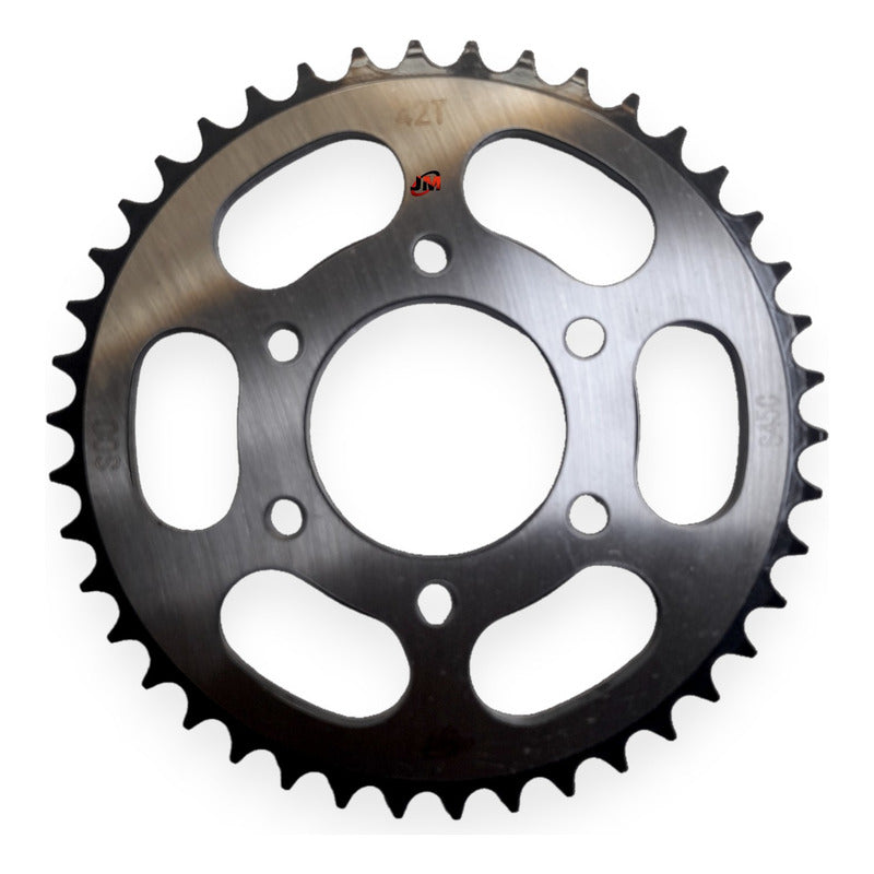 Kit Arrastre Boxer Bm100/s Classic Revo Scorpion (14-42) 6h Plateado