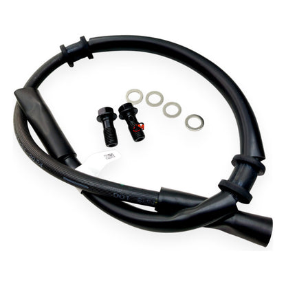 Manguera Freno Trasero Apache 180 Rtr Tvs Original Negro