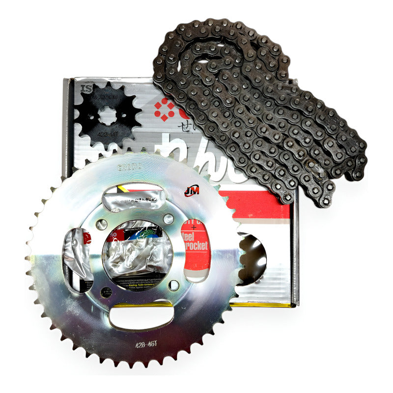 Kit Arrastre Raider 125 /stryker 125 (14x46) 428h-126 Choho