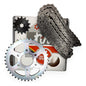Kit Arrastre Oring Pulsar 200 Ns-as-fi(14x39)520ho-110 Choho Plateado
