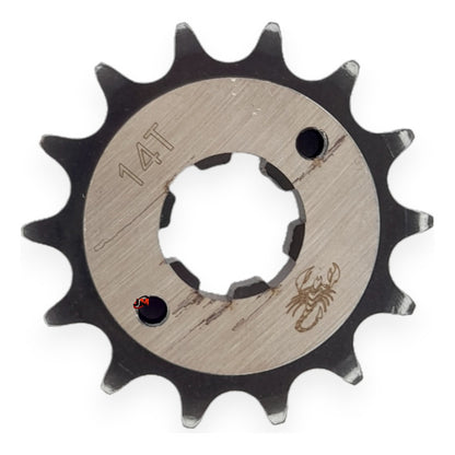 Kit Arrastre Sz-r /sz-rr Revo Scorpion (14x42) 428h-132 Dora Plateado