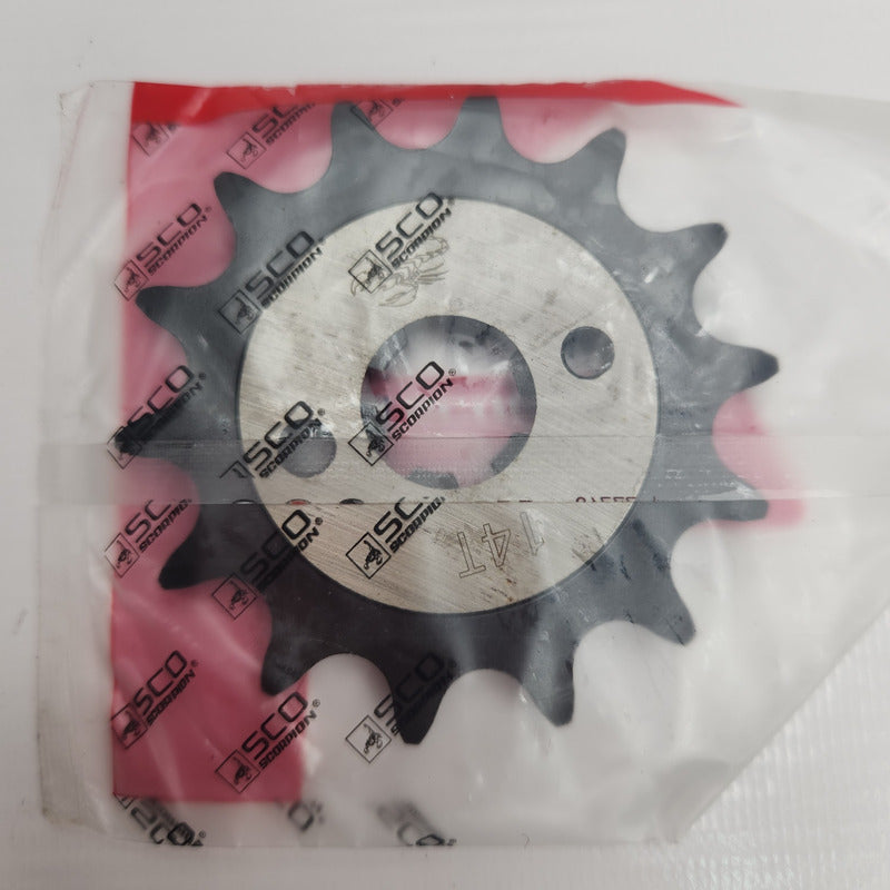 Kit Arrastre Dominar 400-ug-250 Ktm Duke 250-390-ng Scorpion Plateado