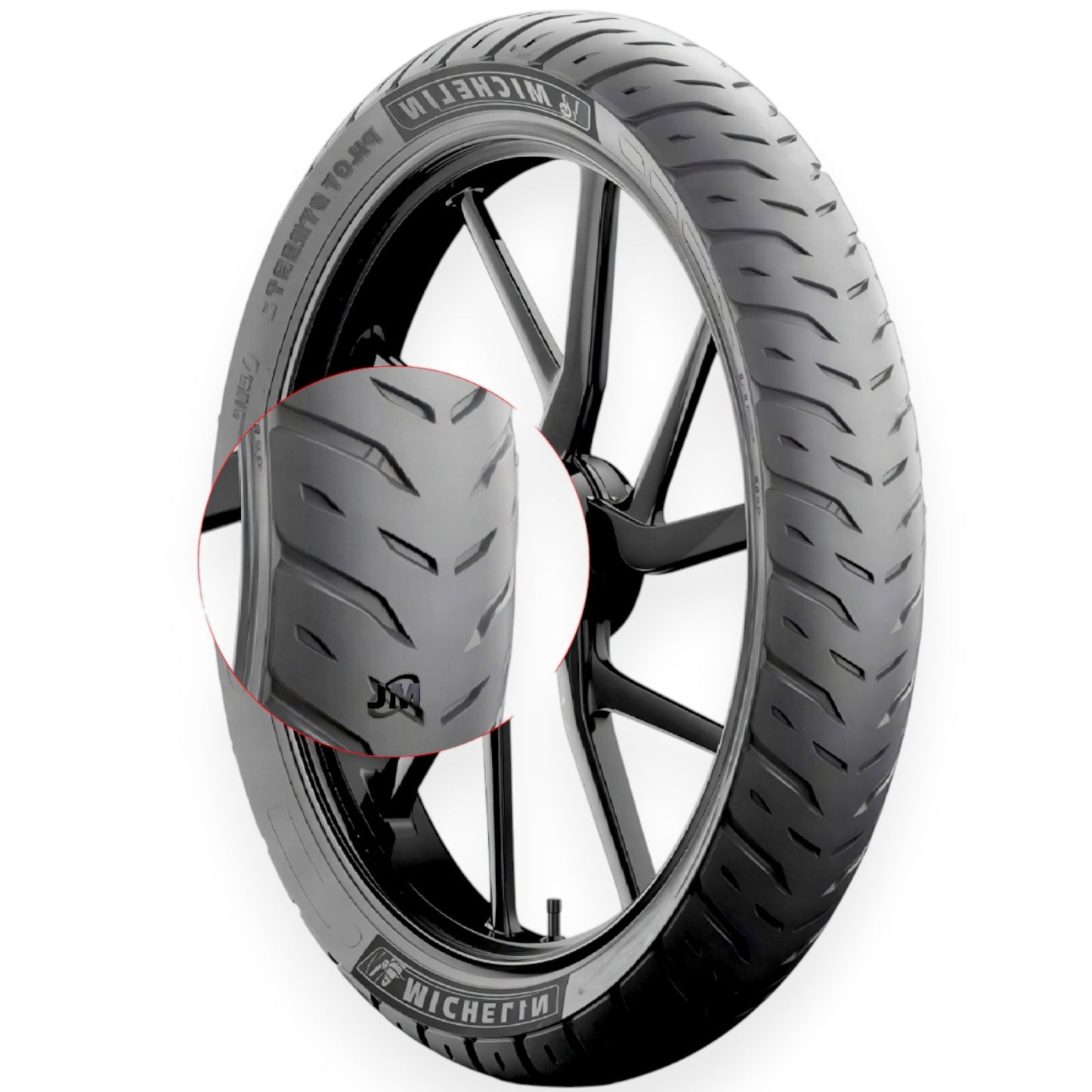 Llanta 100/80-17 Michelin Pilot Street 2 Tl Ns,gixxer,tvs